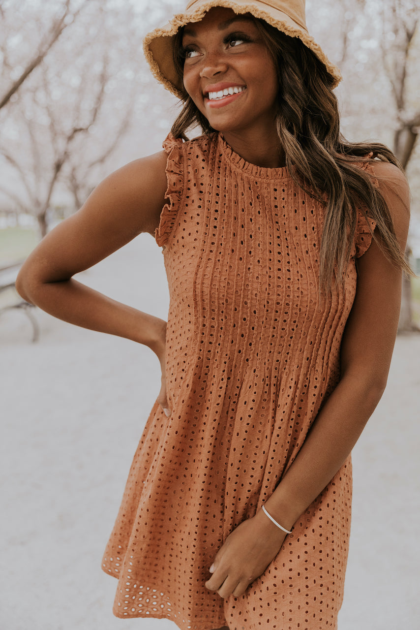 Eyelet Dress - Spring Styles | ROOLEE